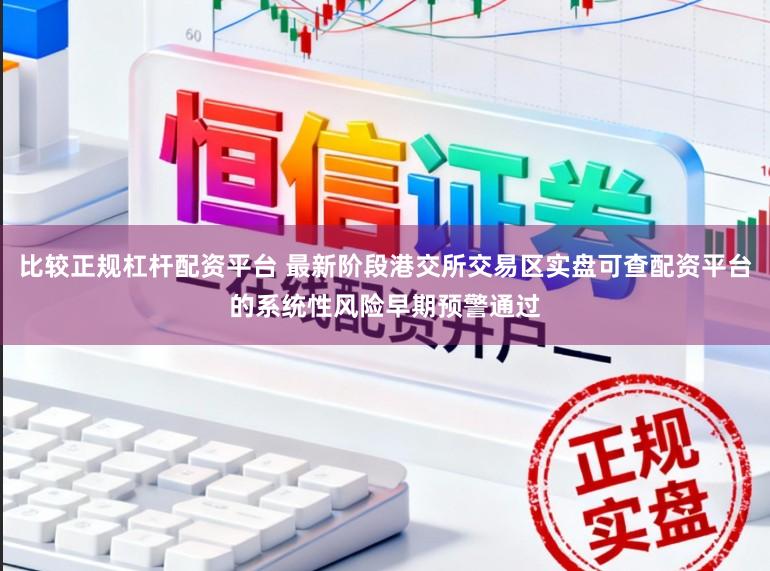比较正规杠杆配资平台 最新阶段港交所交易区实盘可查配资平台的系统性风险早期预警通过